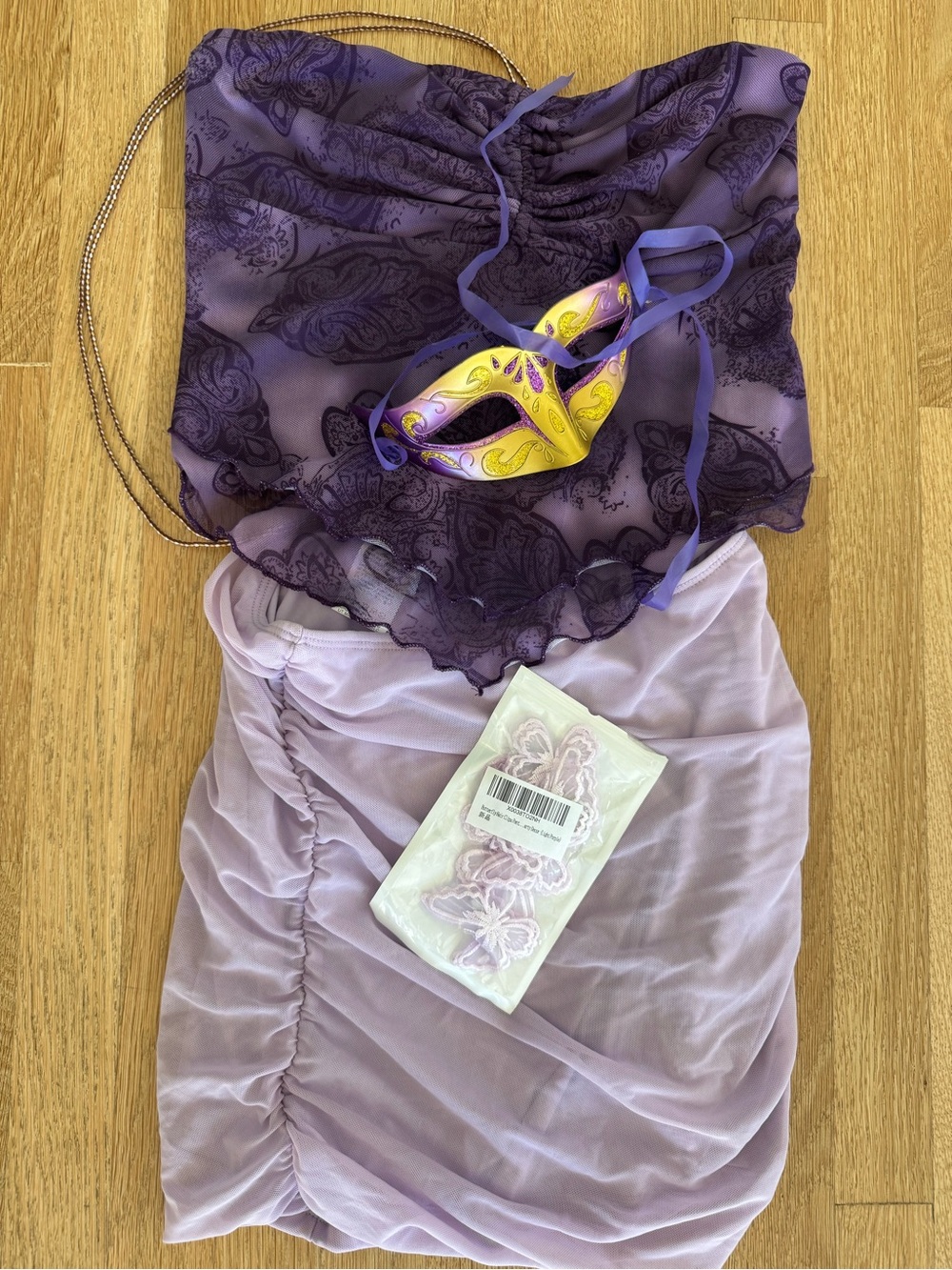 Fairy Tale Purple Butterfly Costume - Halloween Party